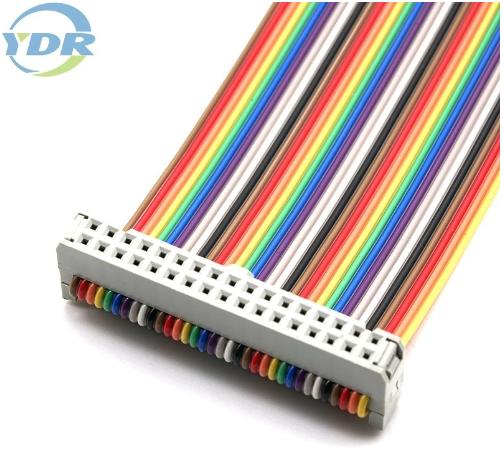 Cable plano arcoiris