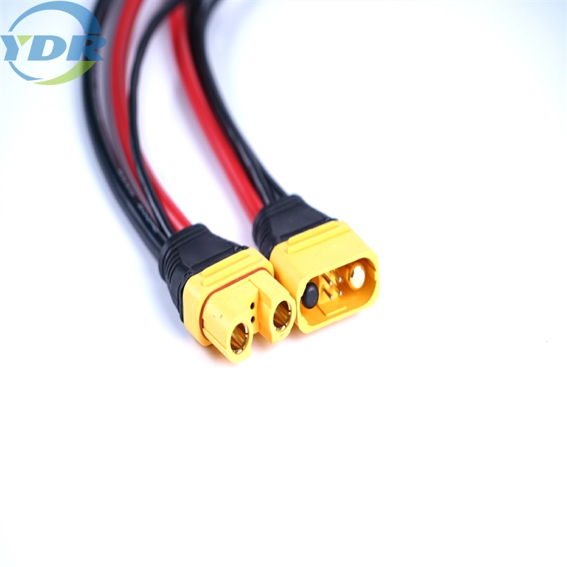 AS150U macho hembra anti chispa con cable de señal, cable conector de batería de alta corriente