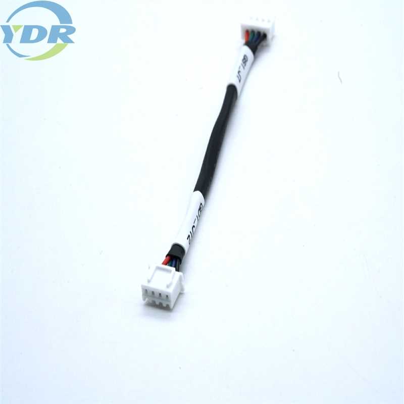 La haz de cables de la vivienda de la echada 4POS del receptáculo 2,5 del conector de JST XHP-4 modifica el cable para requisitos particulares