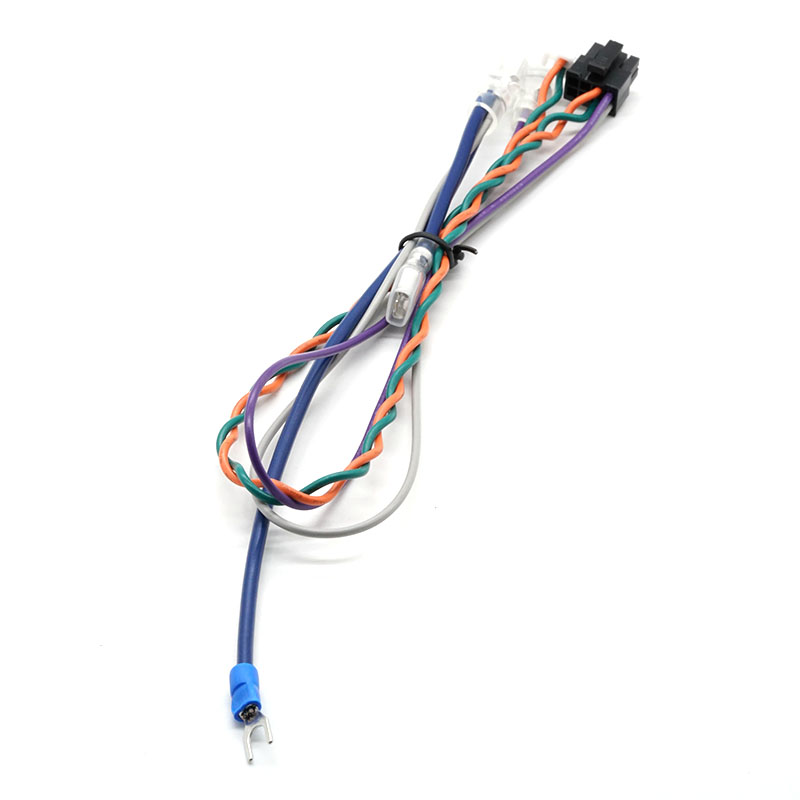 Arnés de cable Molex 3.0 con cable trenzado de terminal en forma de U de 250 terminales personalizable